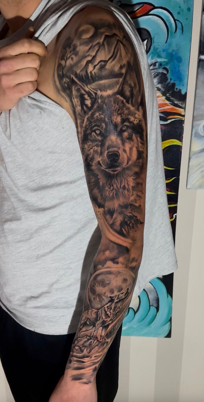 Lobo & montanhas